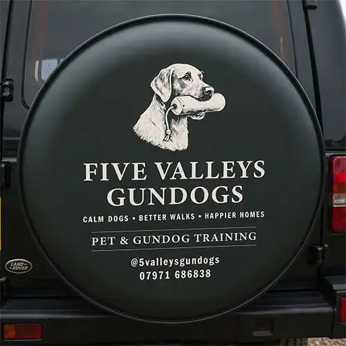 Gundogs full wrap wheelcover