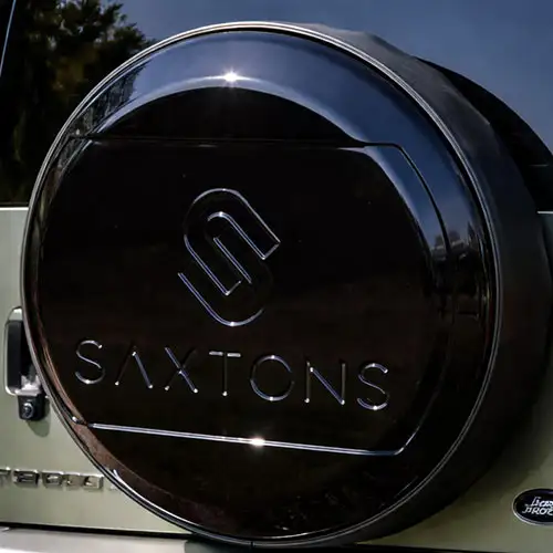 Saxton Embossed Wheel Cover